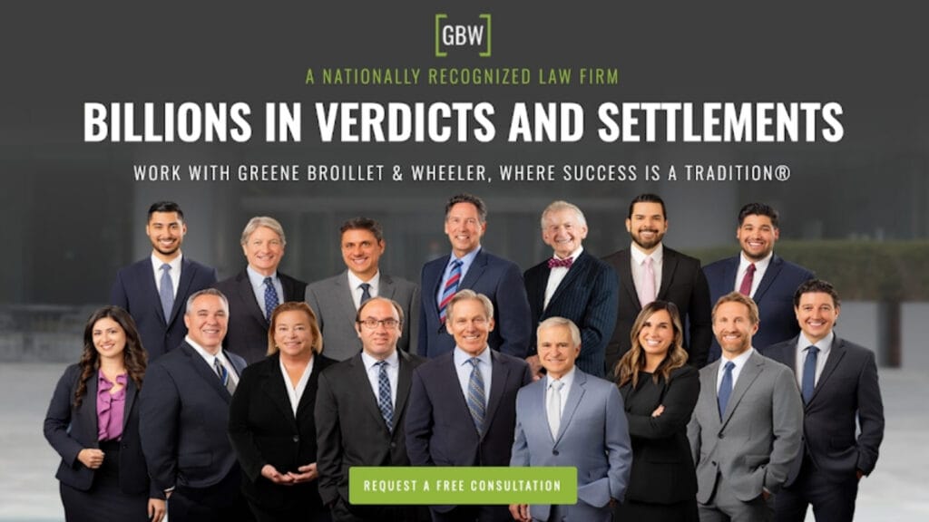 Greene Broillet & Wheeler LLP Aviation Accident Lawyers in Los Angeles, California